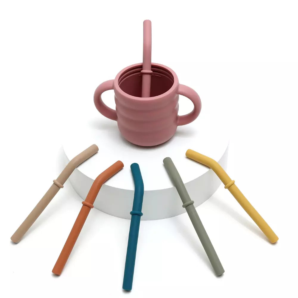 Tasse d’apprentissage anti-goutte bébé