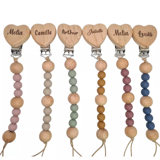  attache tétine personnalisée