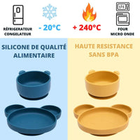 Coffret Baby-Crea vaisselle bébé