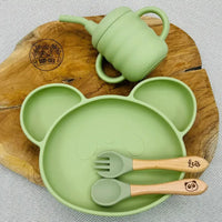Coffret assiette panda et tasse apprentissage