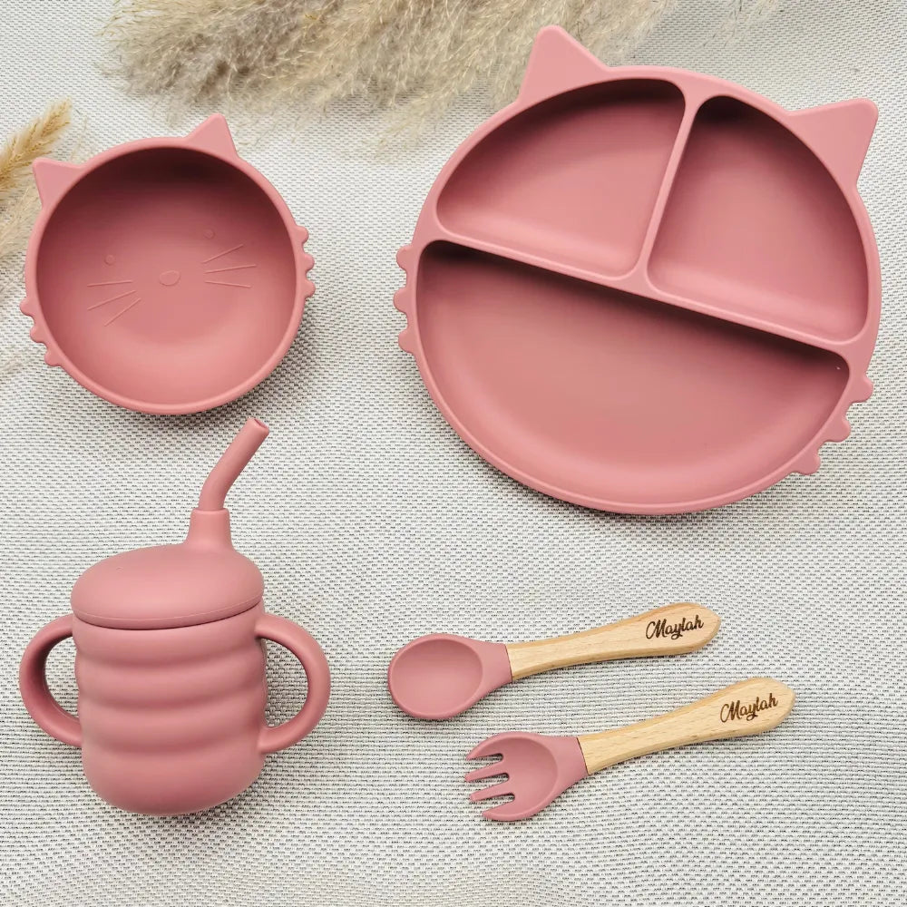 Vaisselle Bébé Set Repas Bébé Suavinex 4 Pièces - Forêt Bleu - À Partir De 6 Mois Diversification Alimentaire Enfant Vaisselle Bébé Set Repas Bébé Suavinex 4 Pièces - Forêt Bleu - À Partir De 6 Mois Diversification Alimentaire Enfant