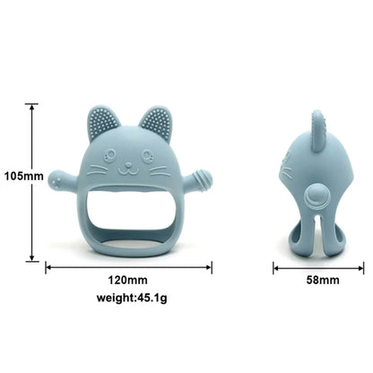 Détail du jouet dentition bébé en silicone