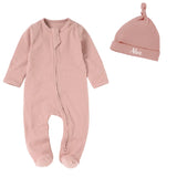 Pyjama doux et bonnet bébé gravé prénom