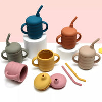  Tasse d'apprentissage silicone 