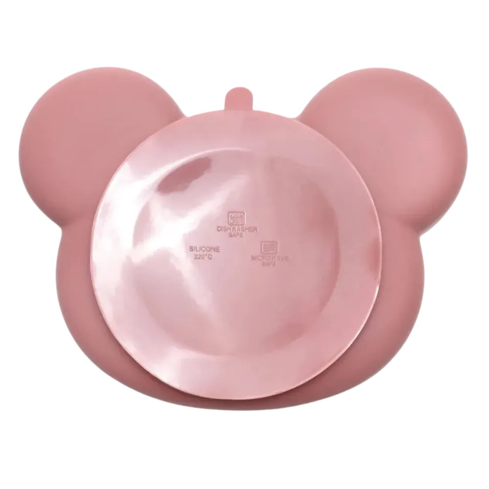 Assiette pour bébé en forme de panda