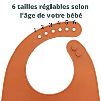 bavoir bébé récupérateur