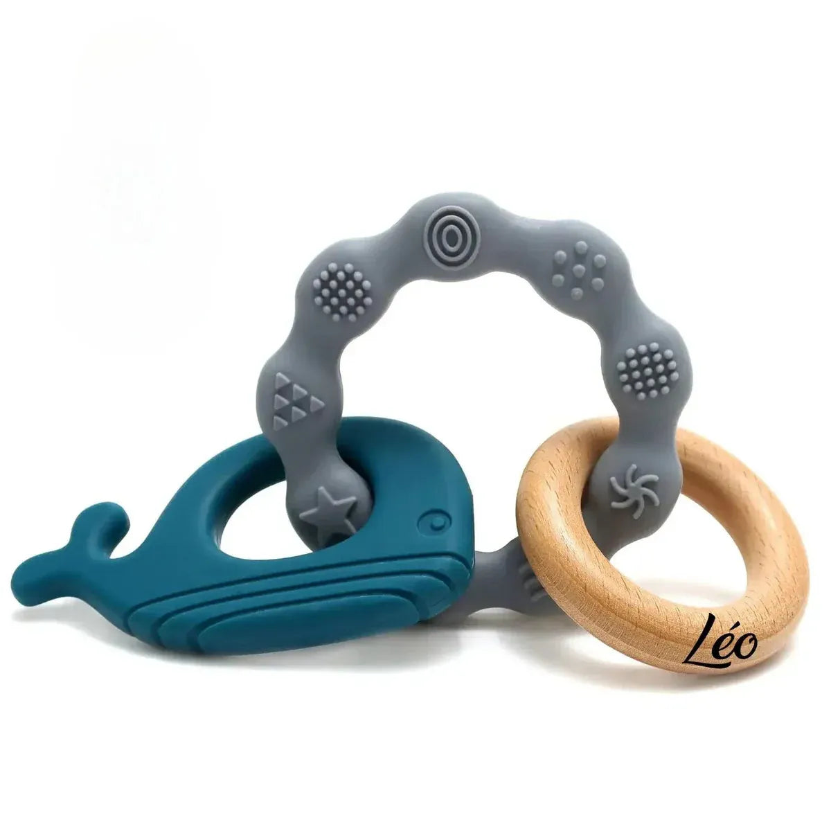 cadeau naissance anneau dentition dauphin