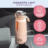 Nouveau Chauffe Biberon Sans fil, portable et nomade 300 ml - 12 heures d'autonomie  - Intelligent