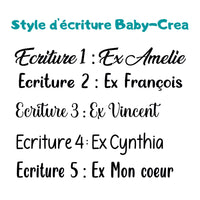 choix ecriture baby-crea