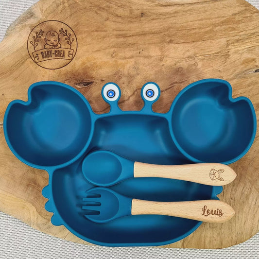Vaisselle bébé silicone sans BPA