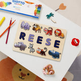 puzzle bébé 12 mois prénom REESE